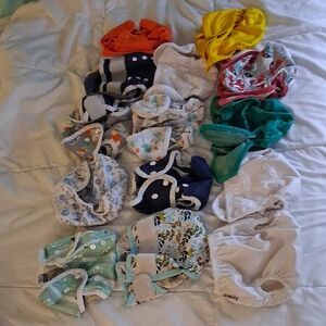 Colorful Kids Cloth Diaper Set